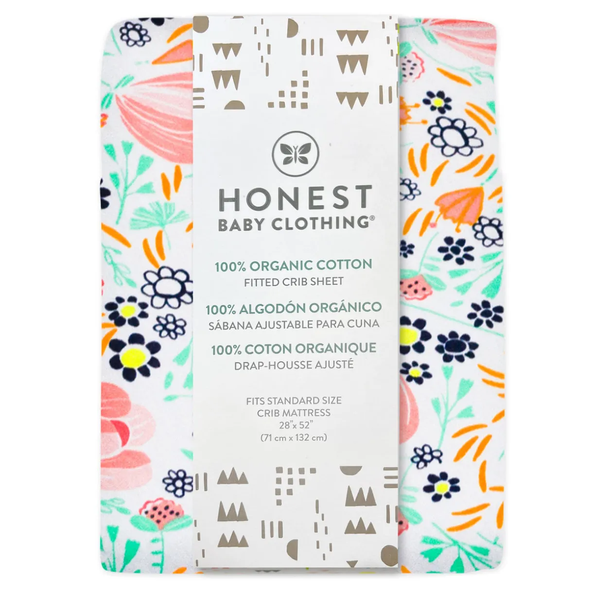 Organic Cotton Fitted Crib Sheet