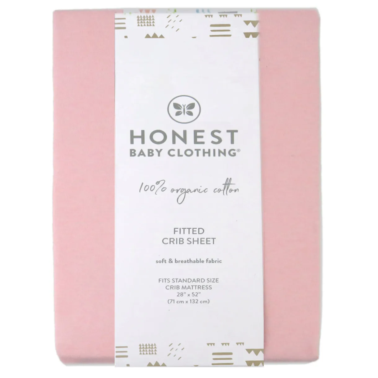 Organic Cotton Fitted Crib Sheet