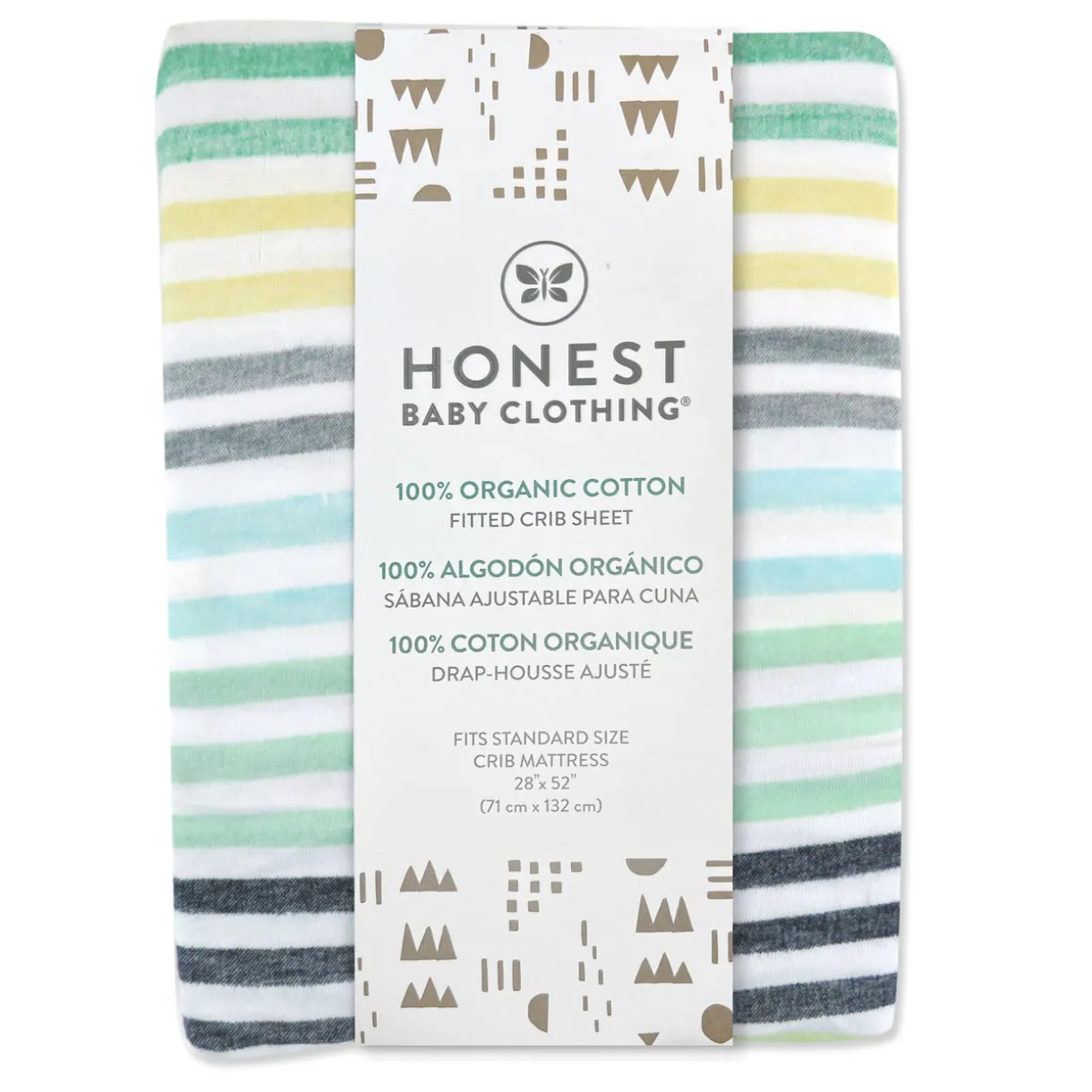 Organic Cotton Fitted Crib Sheet