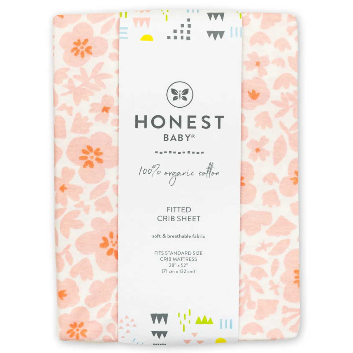 Organic Cotton Fitted Crib Sheet