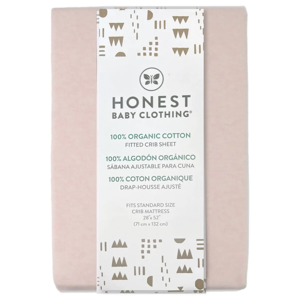 Organic Cotton Fitted Crib Sheet