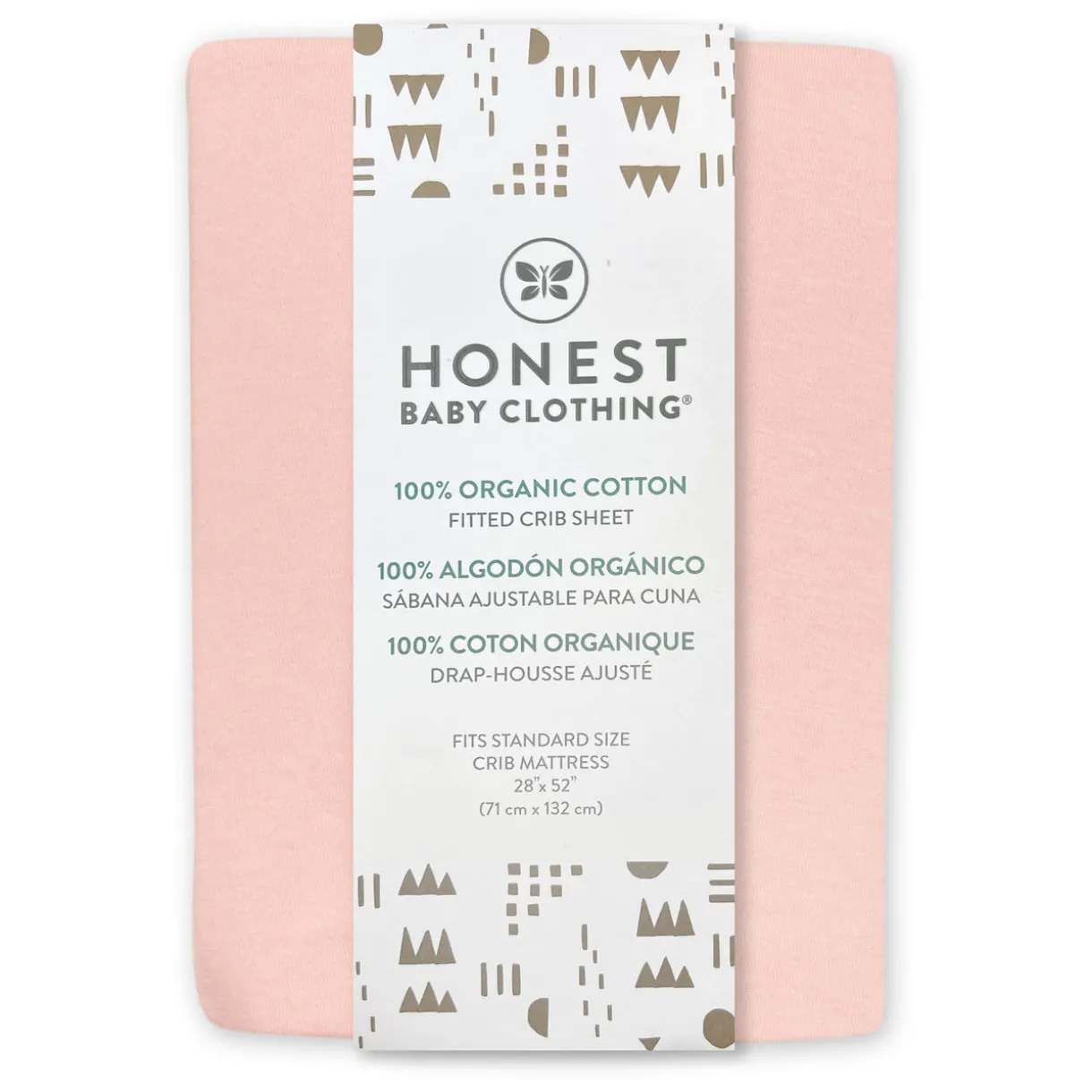 Organic Cotton Fitted Crib Sheet