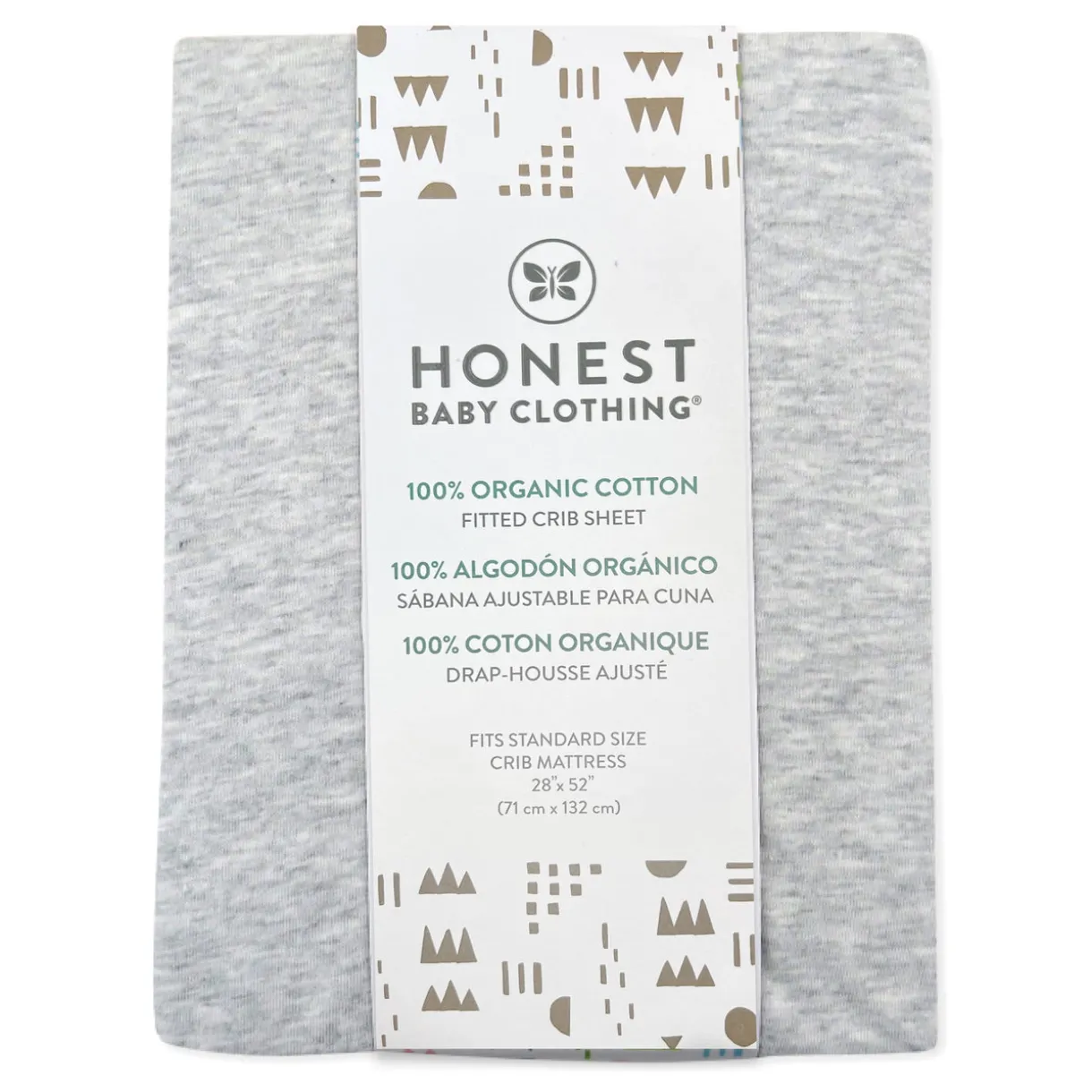 Organic Cotton Fitted Crib Sheet