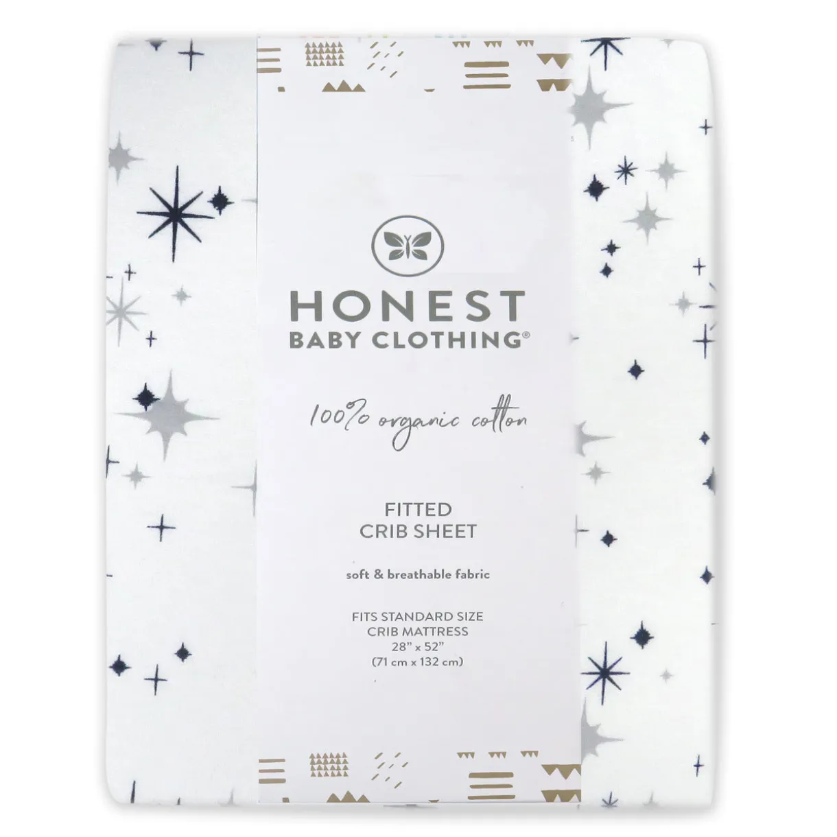 Organic Cotton Fitted Crib Sheet