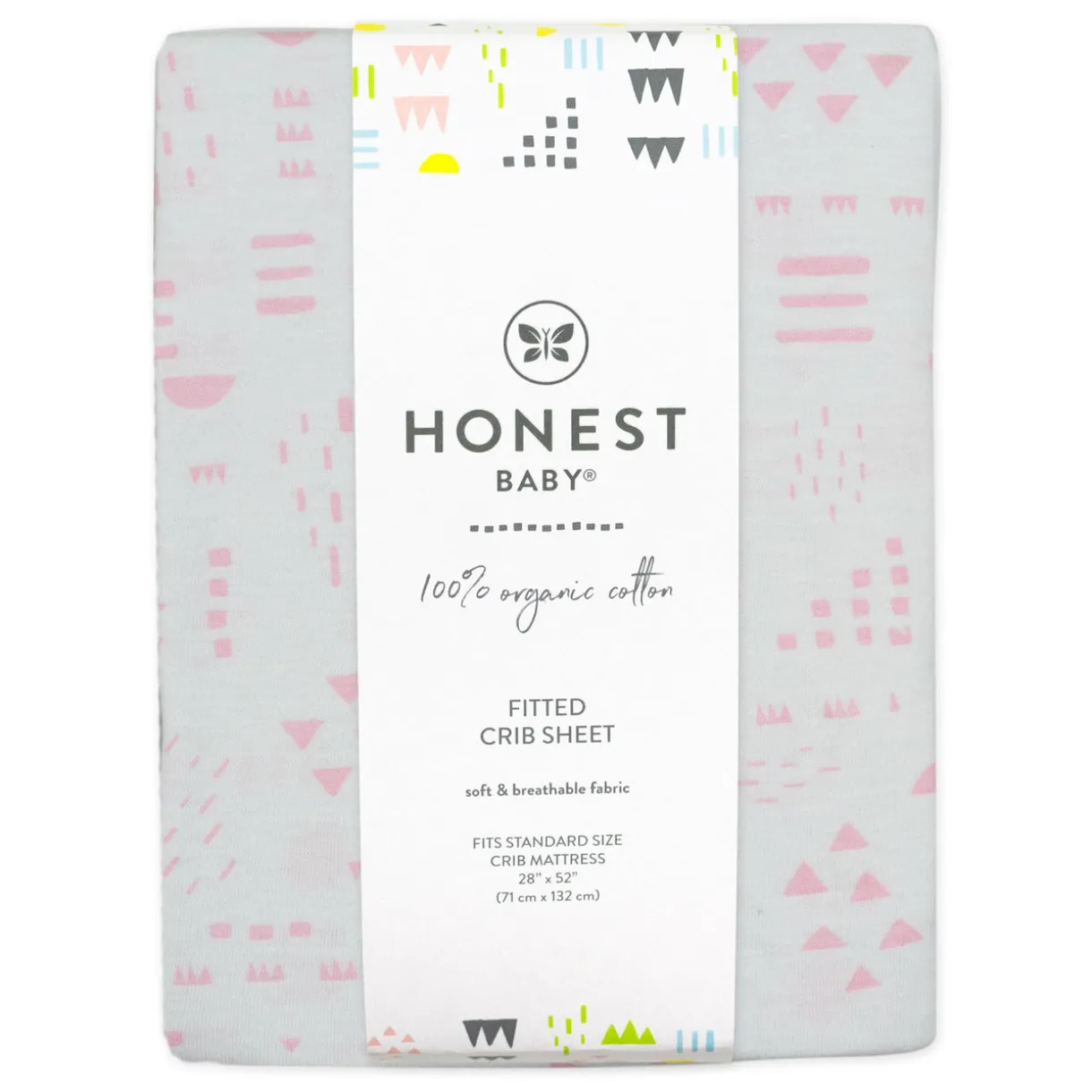 Organic Cotton Fitted Crib Sheet