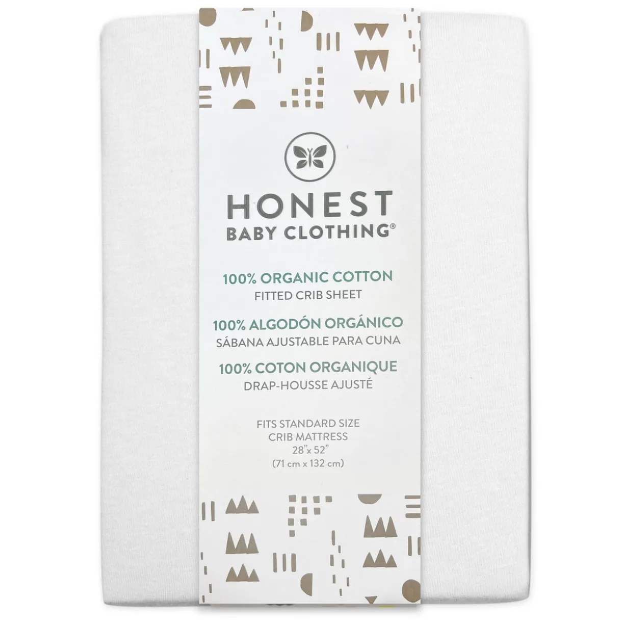 Organic Cotton Fitted Crib Sheet