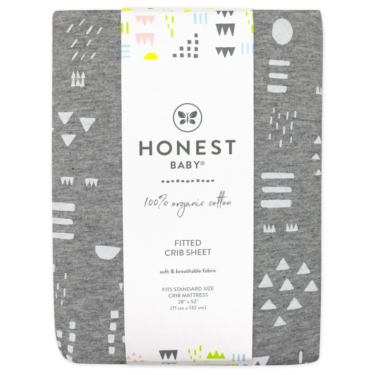 Organic Cotton Fitted Crib Sheet