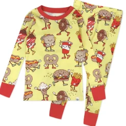 Organic Cotton Fun Foods Pajamas For Babies & Toddlers