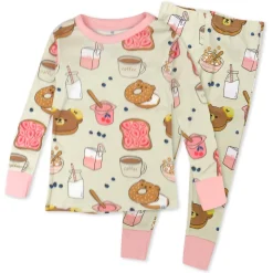 Organic Cotton Fun Foods Pajamas For Babies & Toddlers