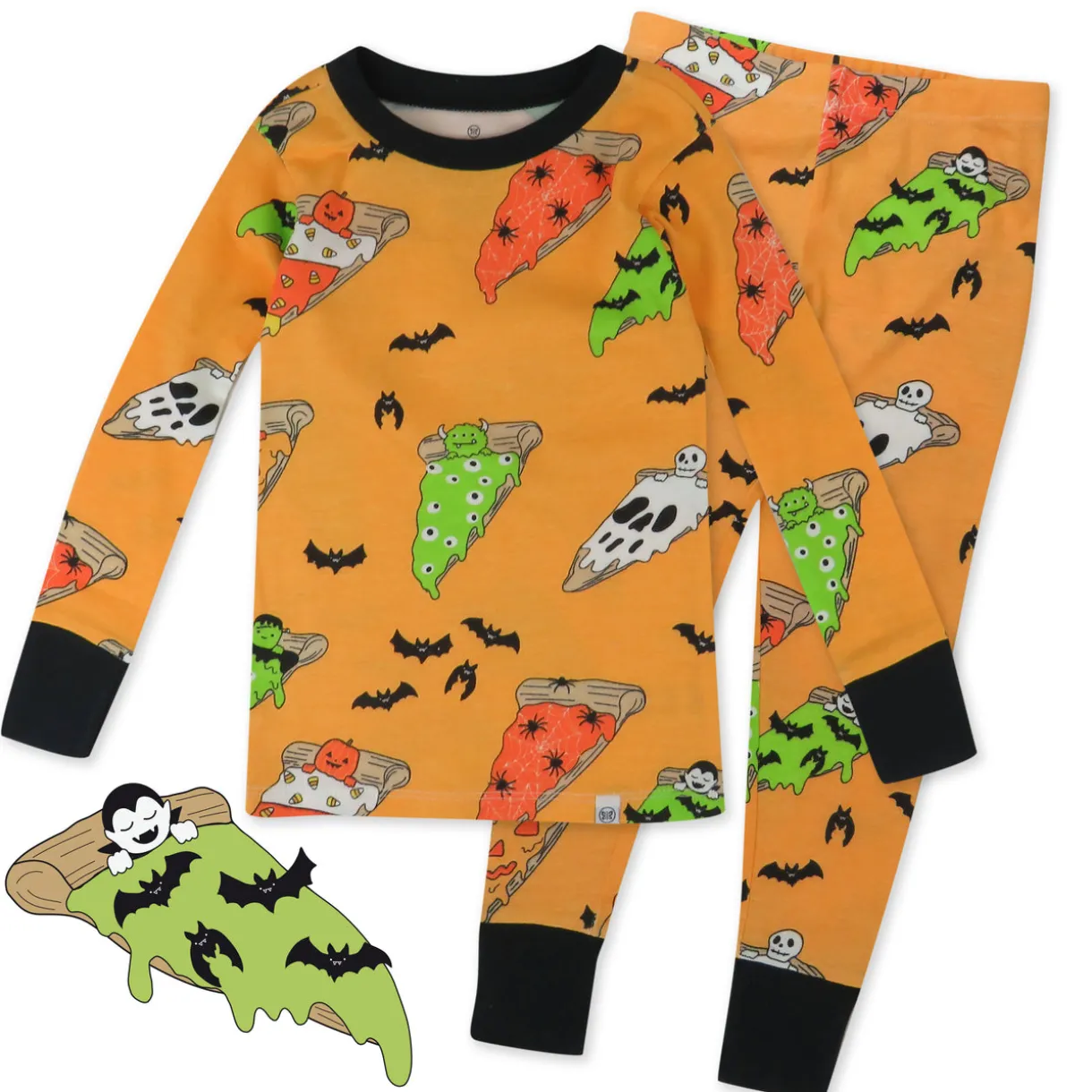 Organic Cotton Fun Foods Pajamas For Babies & Toddlers