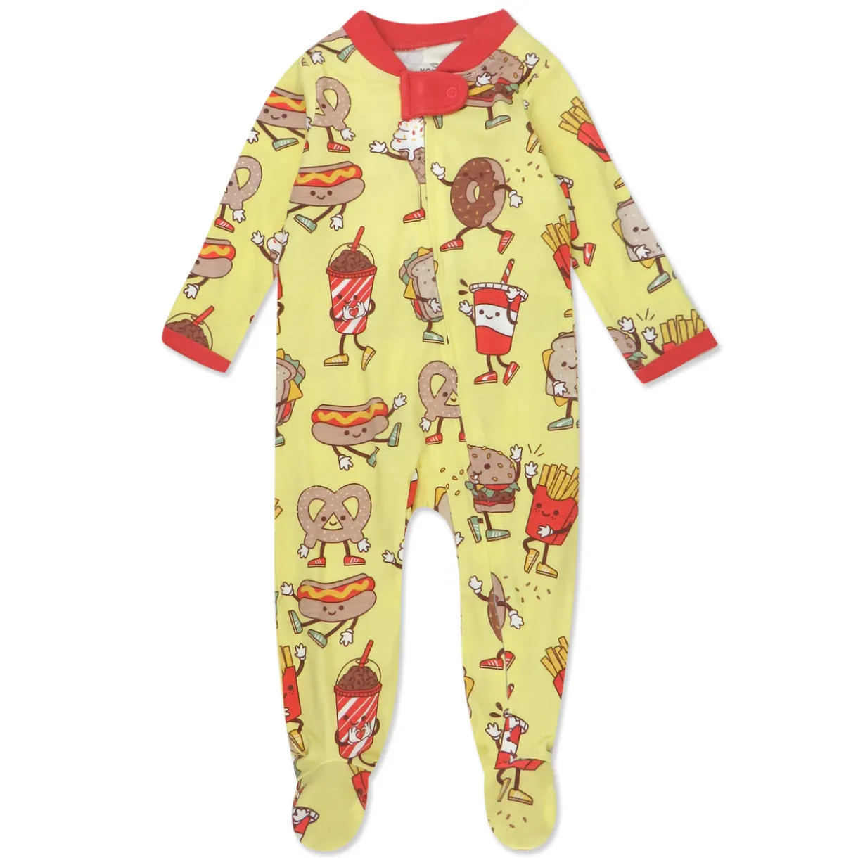 Organic Cotton Fun Foods Pajamas For Babies & Toddlers