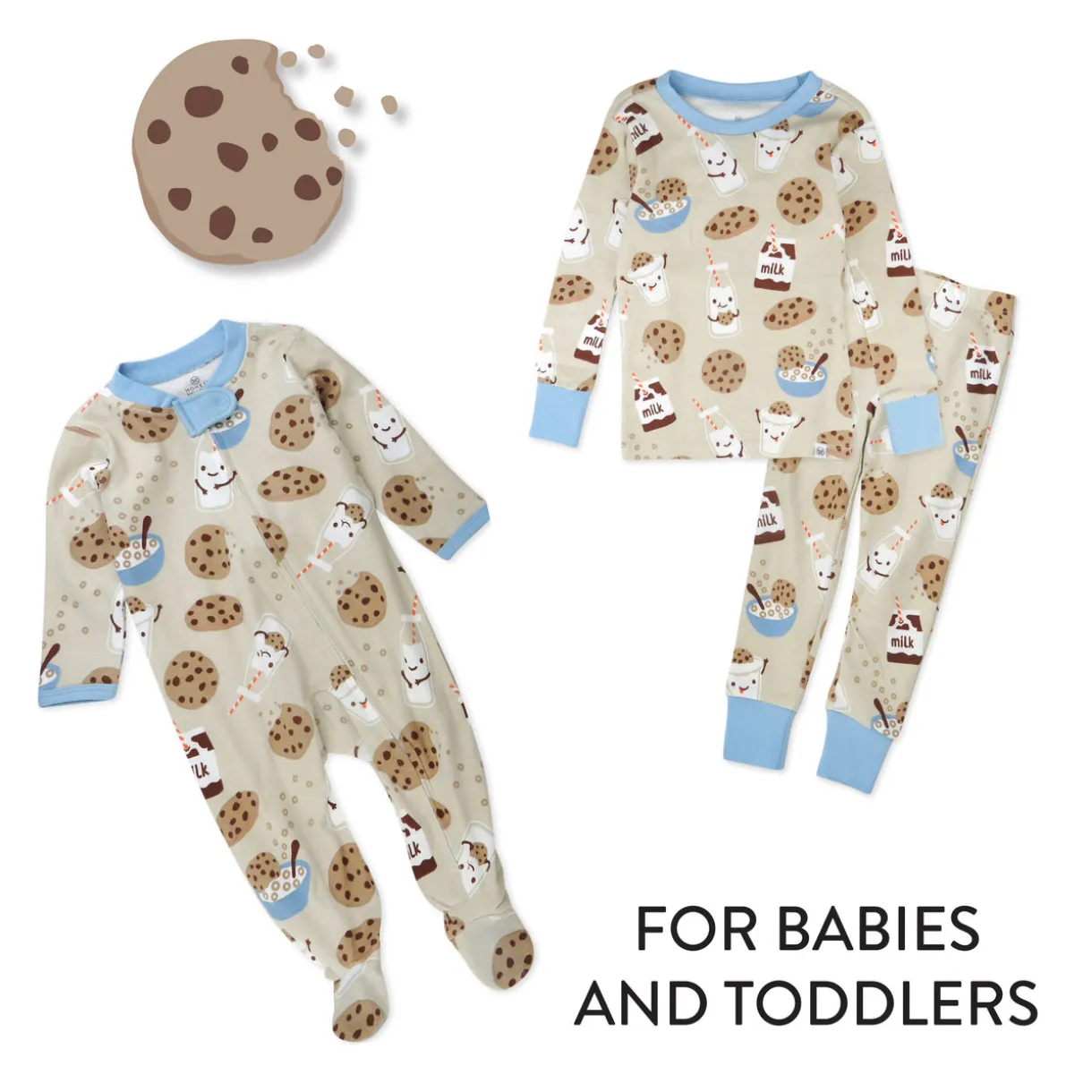 Organic Cotton Fun Foods Pajamas For Babies & Toddlers