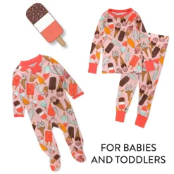 Organic Cotton Fun Foods Pajamas For Babies & Toddlers