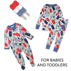 Organic Cotton Fun Foods Pajamas For Babies & Toddlers