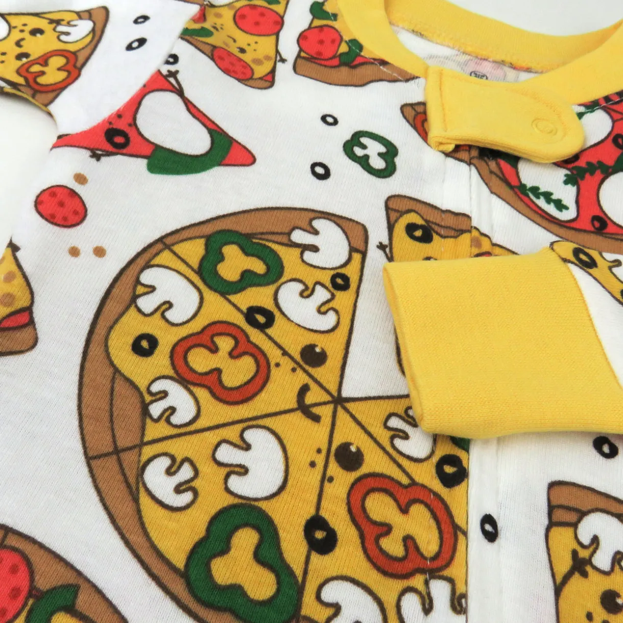 Organic Cotton Fun Foods Pajamas For Babies & Toddlers