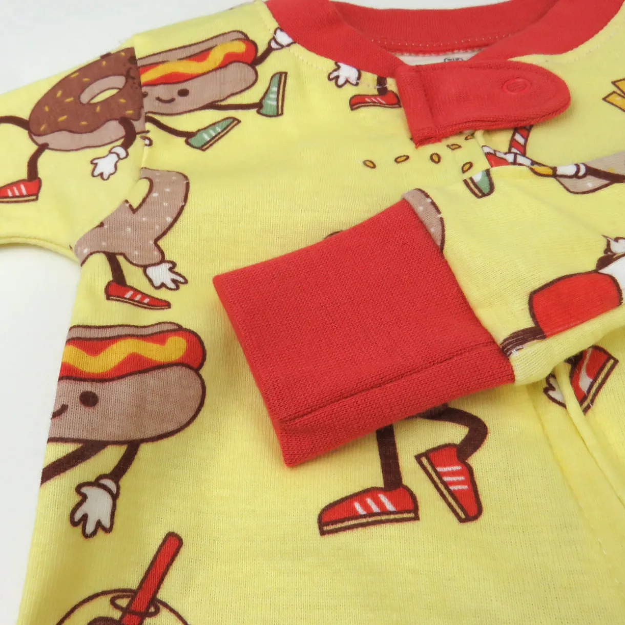 Organic Cotton Fun Foods Pajamas For Babies & Toddlers