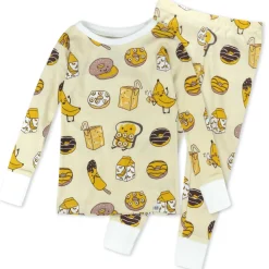 Organic Cotton Fun Foods Pajamas For Babies & Toddlers