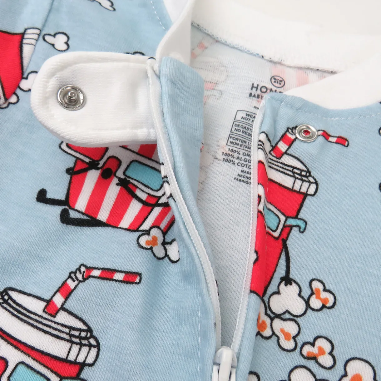 Organic Cotton Fun Foods Pajamas For Babies & Toddlers