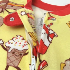 Organic Cotton Fun Foods Pajamas For Babies & Toddlers