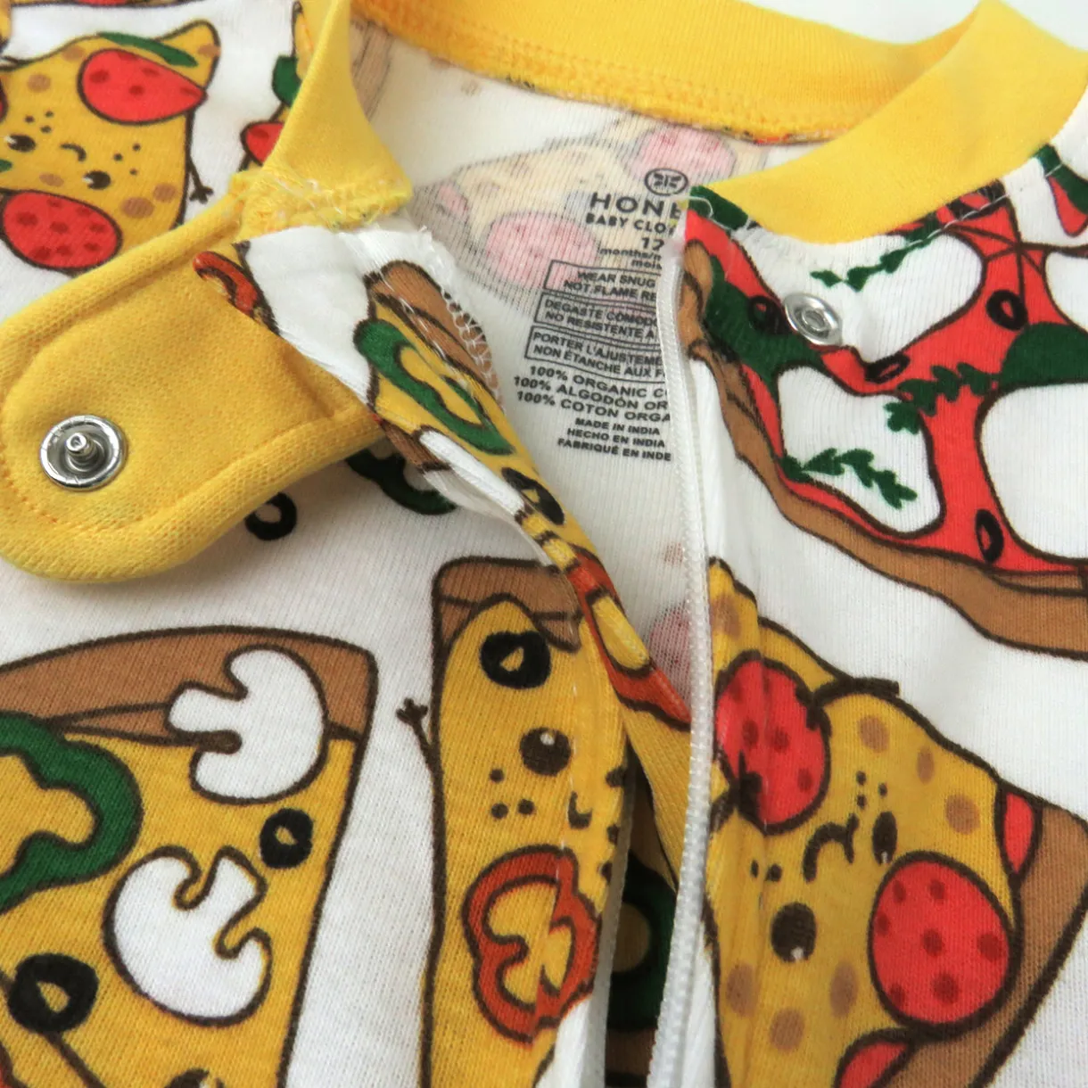 Organic Cotton Fun Foods Pajamas For Babies & Toddlers