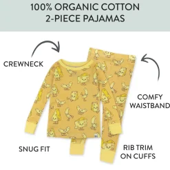 Organic Cotton Fun Foods Pajamas For Babies & Toddlers