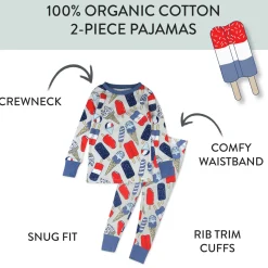 Organic Cotton Fun Foods Pajamas For Babies & Toddlers