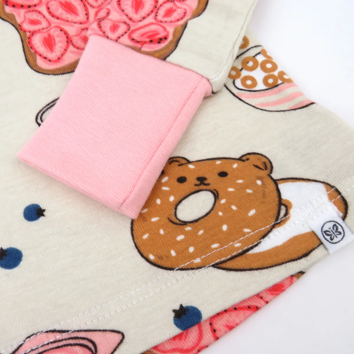 Organic Cotton Fun Foods Pajamas For Babies & Toddlers