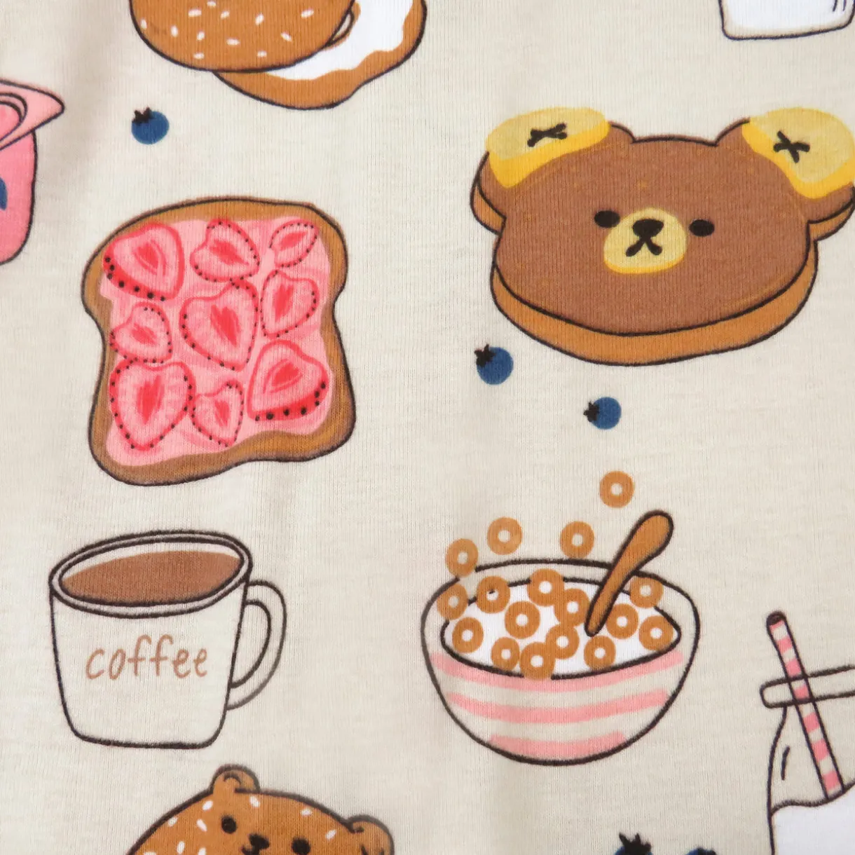 Organic Cotton Fun Foods Pajamas For Babies & Toddlers