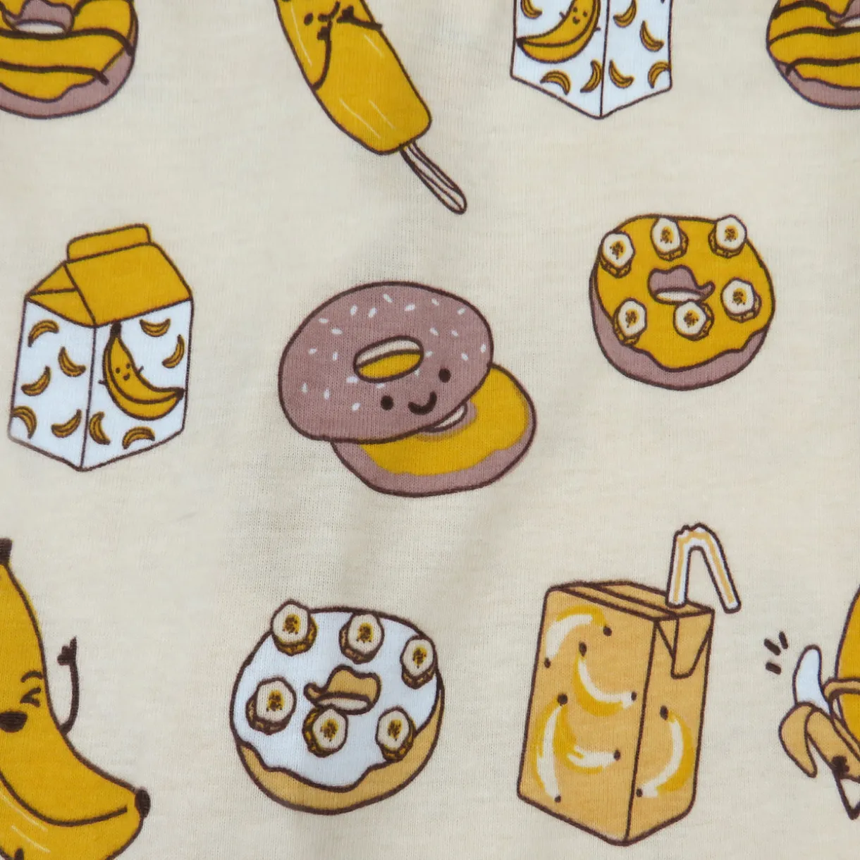 Organic Cotton Fun Foods Pajamas For Babies & Toddlers
