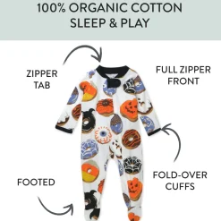 Organic Cotton Fun Foods Pajamas For Babies & Toddlers