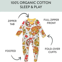 Organic Cotton Fun Foods Pajamas For Babies & Toddlers