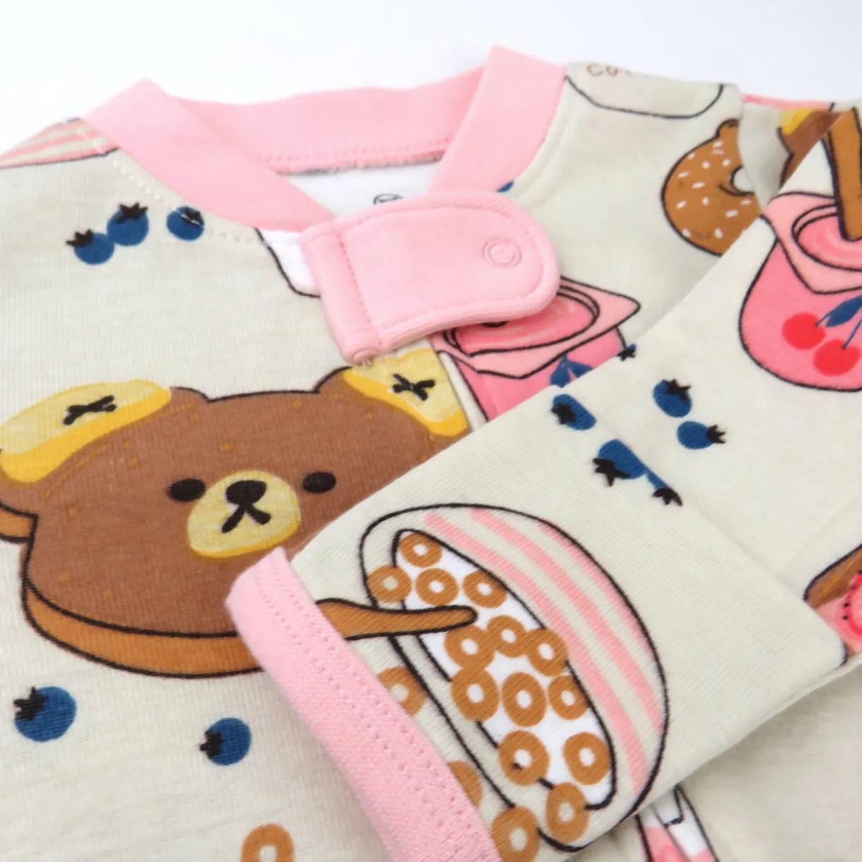 Organic Cotton Fun Foods Pajamas For Babies & Toddlers