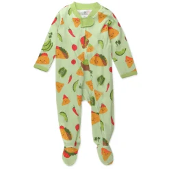 Organic Cotton Fun Foods Pajamas For Babies & Toddlers