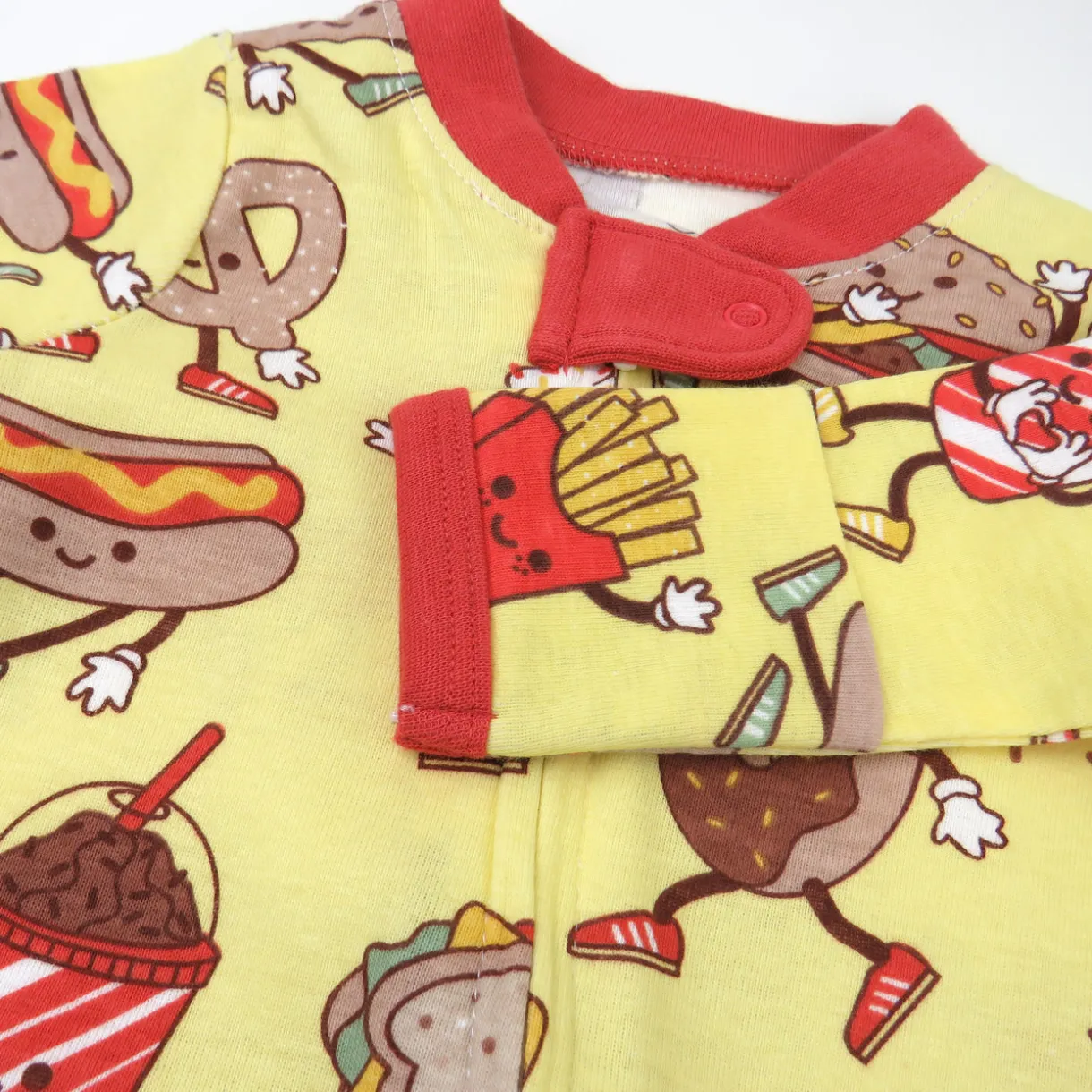 Organic Cotton Fun Foods Pajamas For Babies & Toddlers