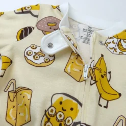 Organic Cotton Fun Foods Pajamas For Babies & Toddlers