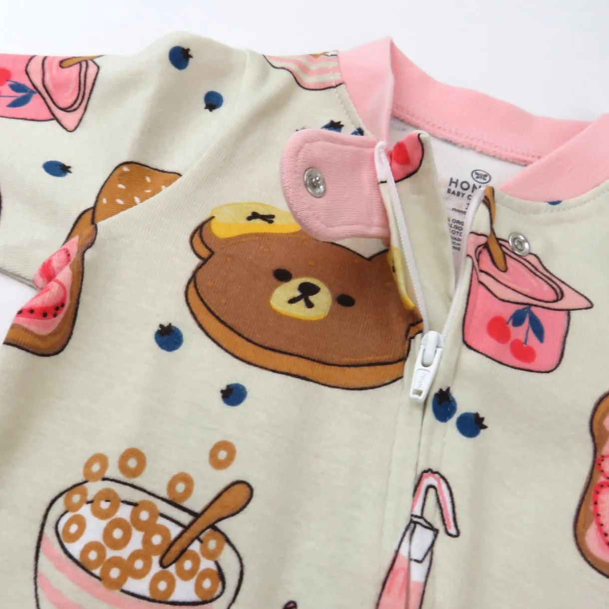 Organic Cotton Fun Foods Pajamas For Babies & Toddlers