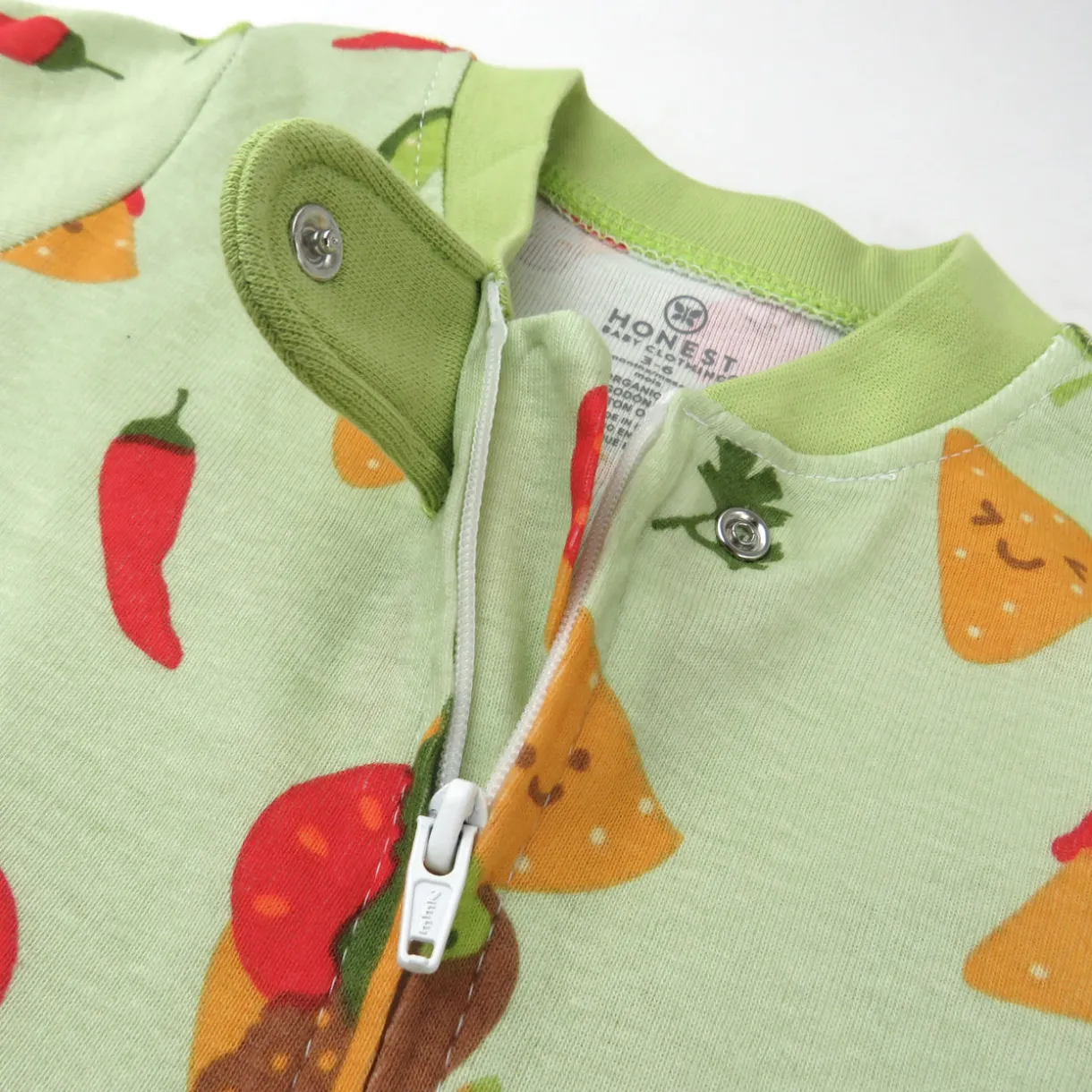 Organic Cotton Fun Foods Pajamas For Babies & Toddlers