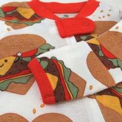 Organic Cotton Fun Foods Pajamas For Babies & Toddlers