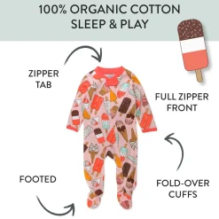 Organic Cotton Fun Foods Pajamas For Babies & Toddlers