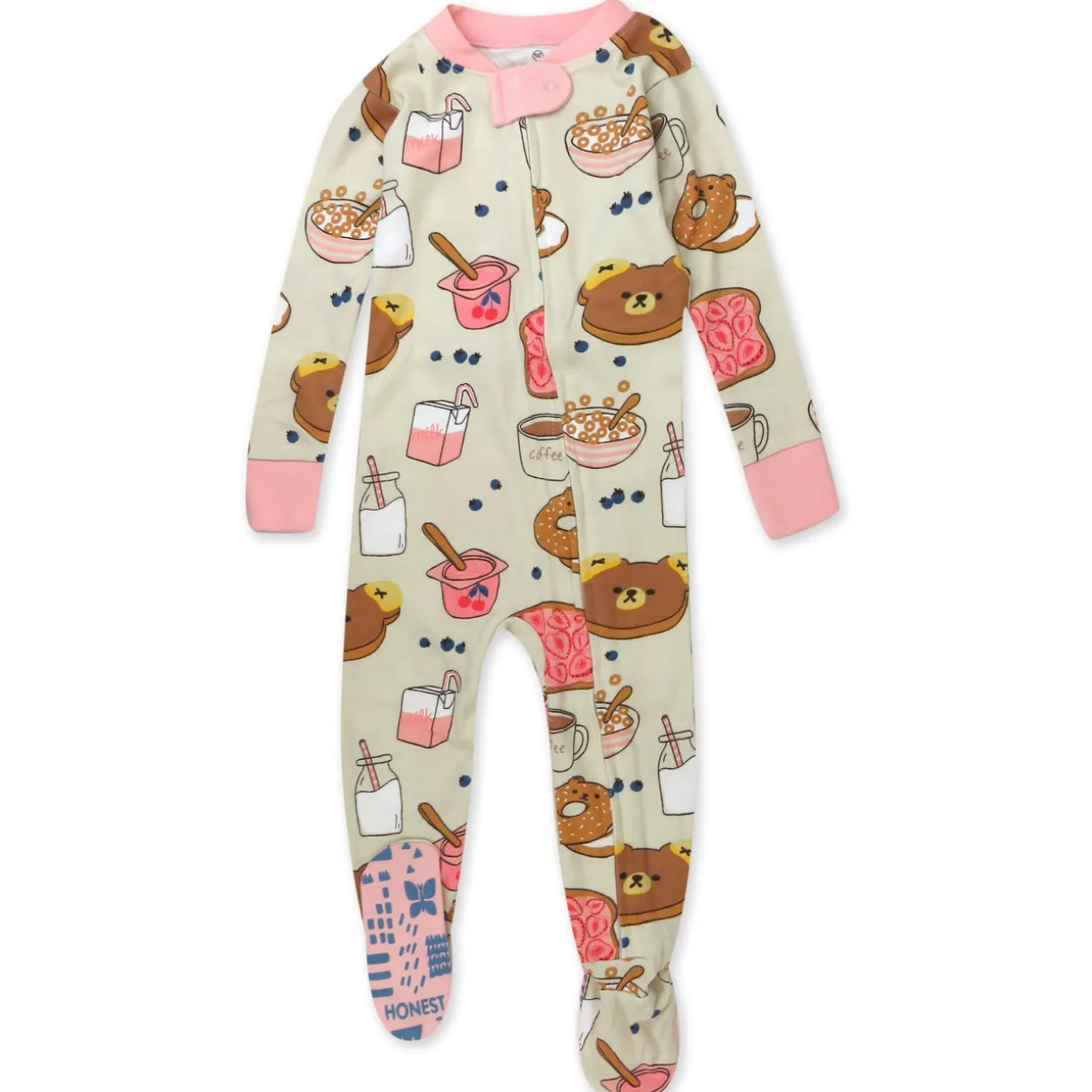 Organic Cotton Fun Foods Pajamas For Babies & Toddlers