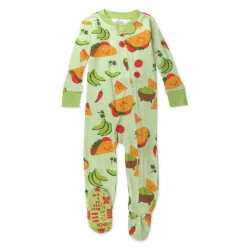 Organic Cotton Fun Foods Pajamas For Babies & Toddlers