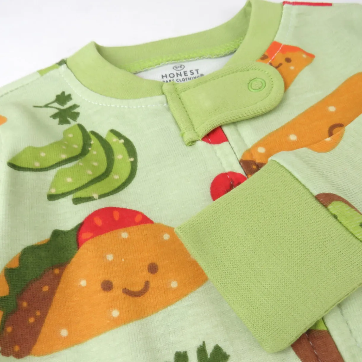 Organic Cotton Fun Foods Pajamas For Babies & Toddlers