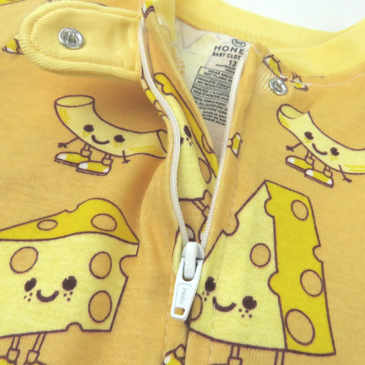 Organic Cotton Fun Foods Pajamas For Babies & Toddlers