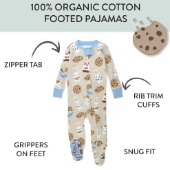 Organic Cotton Fun Foods Pajamas For Babies & Toddlers