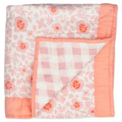 Organic Cotton Hand-Quilted Blanket