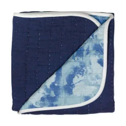 Organic Cotton Hand-Quilted Blanket
