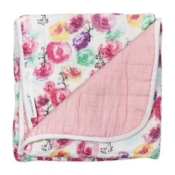 Organic Cotton Hand-Quilted Blanket