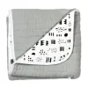 Organic Cotton Hand-Quilted Blanket