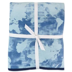 Organic Cotton Hand-Quilted Reversible Baby Blanket