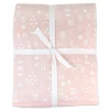Organic Cotton Hand-Quilted Reversible Baby Blanket